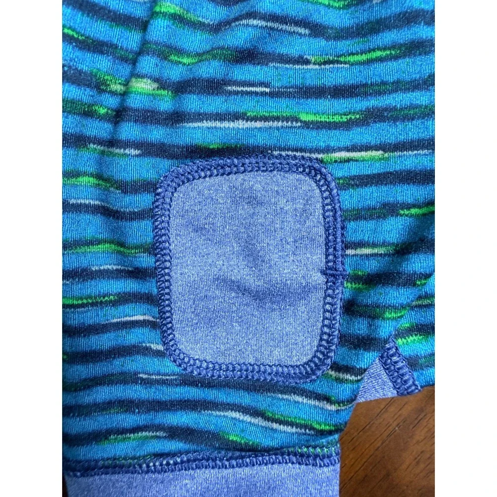 Patagonia Infant Capilene Baselayer Set Newborn 0-7lbs Striped EUC